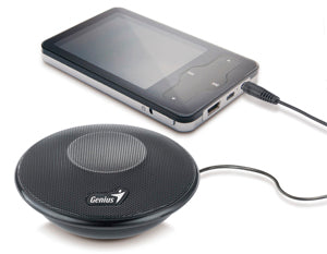 Parlante Genius SP-i150 Recargable Portatil Sonido 360º Negro