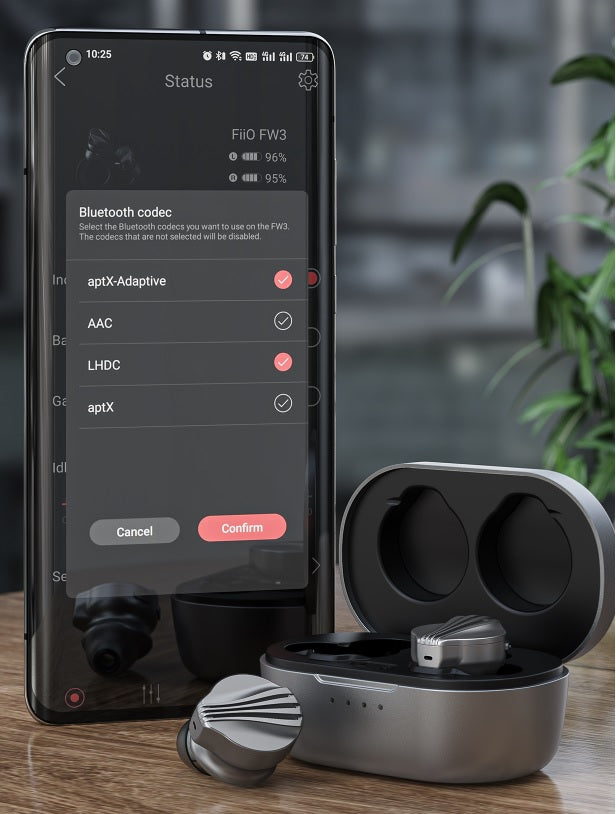 Audifonos Bluetooth FiiO FW3 in-ear true wireless