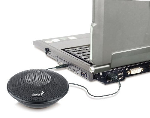Parlante Genius SP-i150 Recargable Portatil Sonido 360º Negro