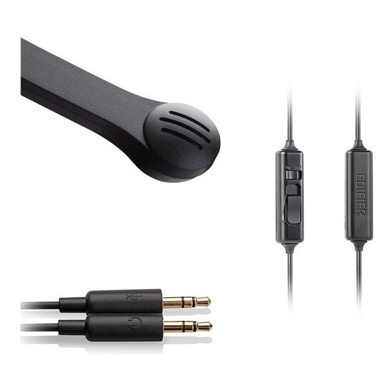 Audifonos Edifier K800 - Microfono (plug Doble )
