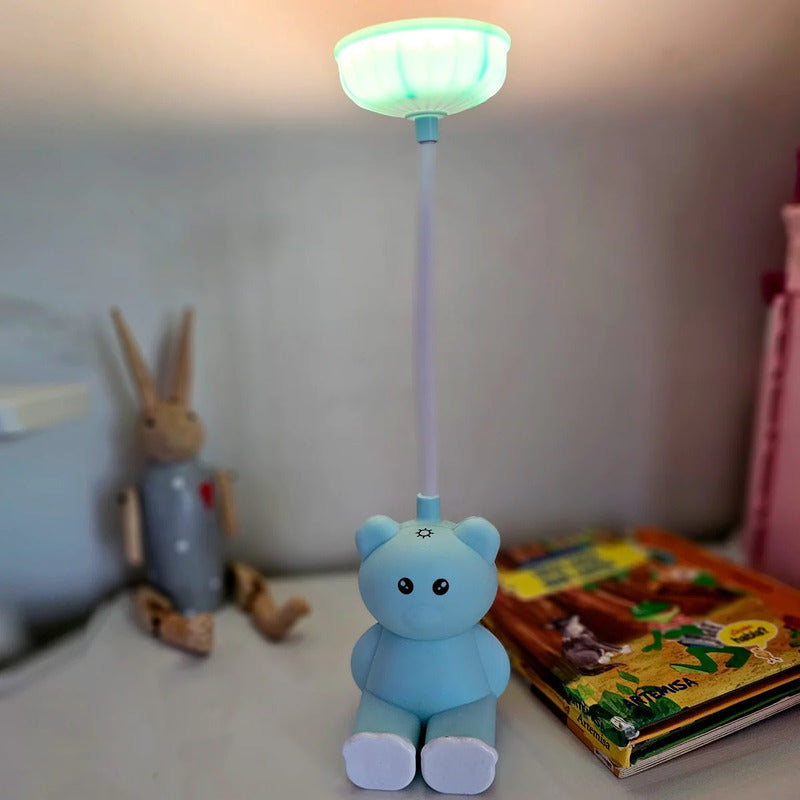 Lampara Para Niños Con Luz Led - 3 Colores Recargable