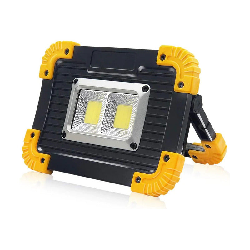 Linterna Y Lampara De Emergencia Y Trabajo Cob 20w Portable