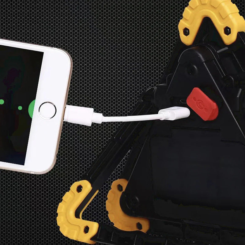 Lampara Led Alta Potencia De Trabajo Y Emergencia Triangulo