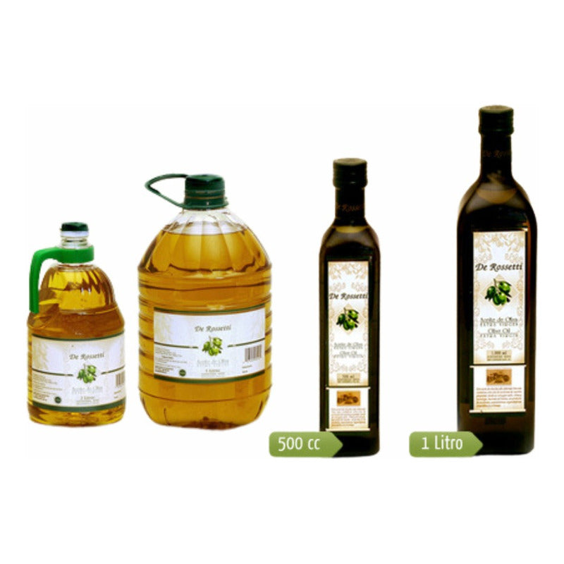 De Rossetti Aceite De Oliva Extra Virgem 5 Litros