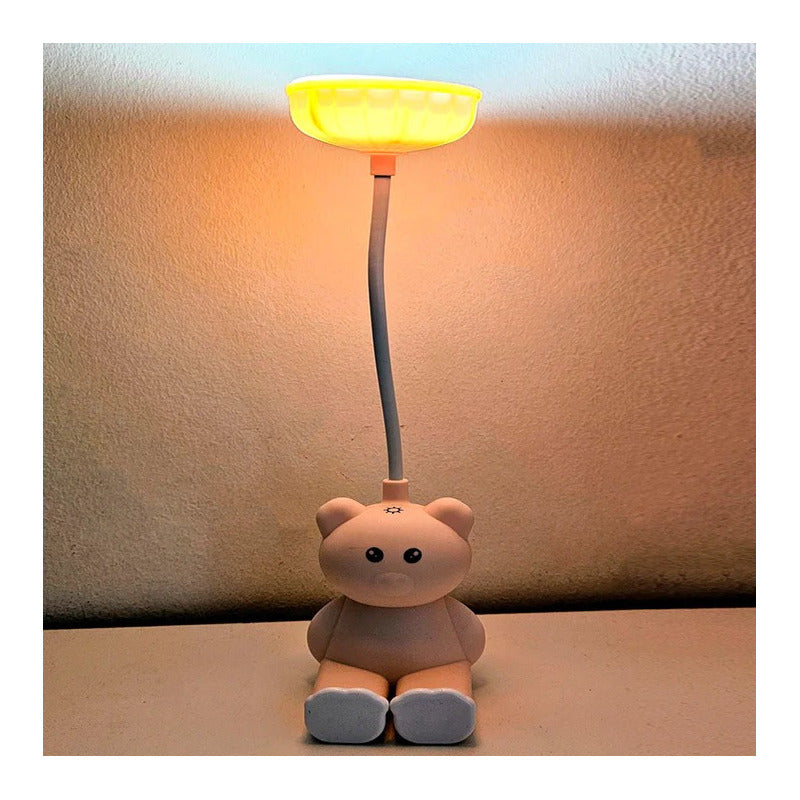 Lampara Para Niños Con Luz Led - 3 Colores Recargable