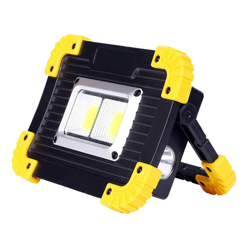 Linterna Y Lampara De Emergencia Y Trabajo Cob 20w Portable