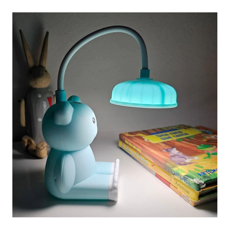 Lampara Para Niños Con Luz Led - 3 Colores Recargable