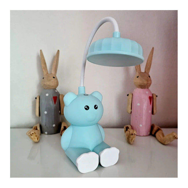 Lampara Para Niños Con Luz Led - 3 Colores Recargable