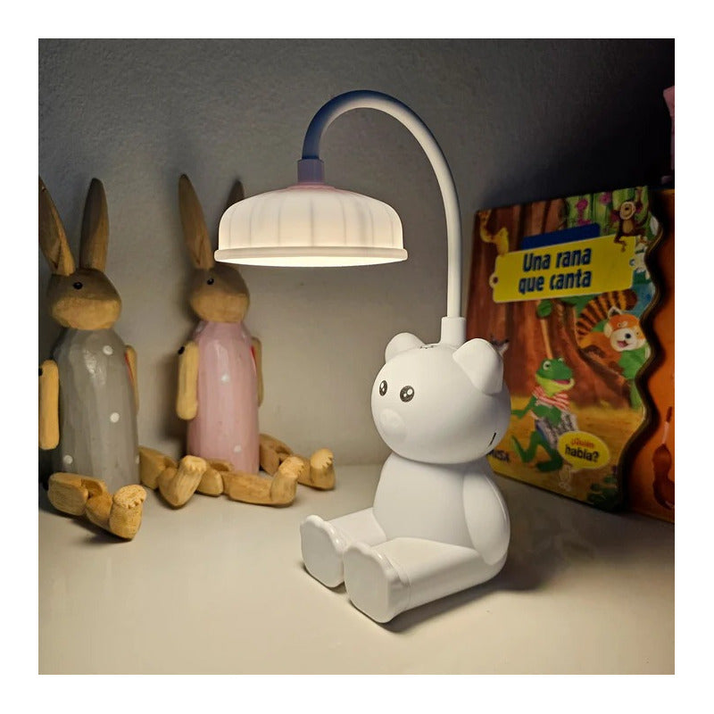 Lampara Para Niños Con Luz Led - 3 Colores Recargable
