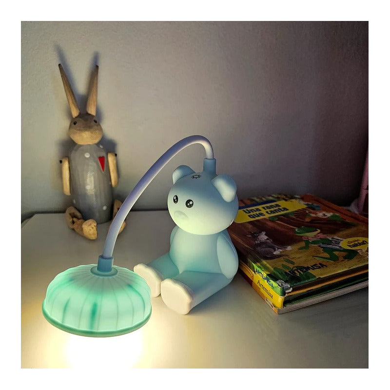 Lampara Para Niños Con Luz Led - 3 Colores Recargable