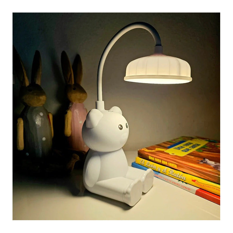 Lampara Para Niños Con Luz Led - 3 Colores Recargable
