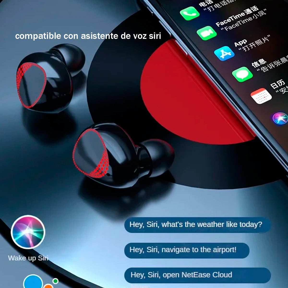 Audífonos Bluetooth 5.3 TWS M10 True Wireless