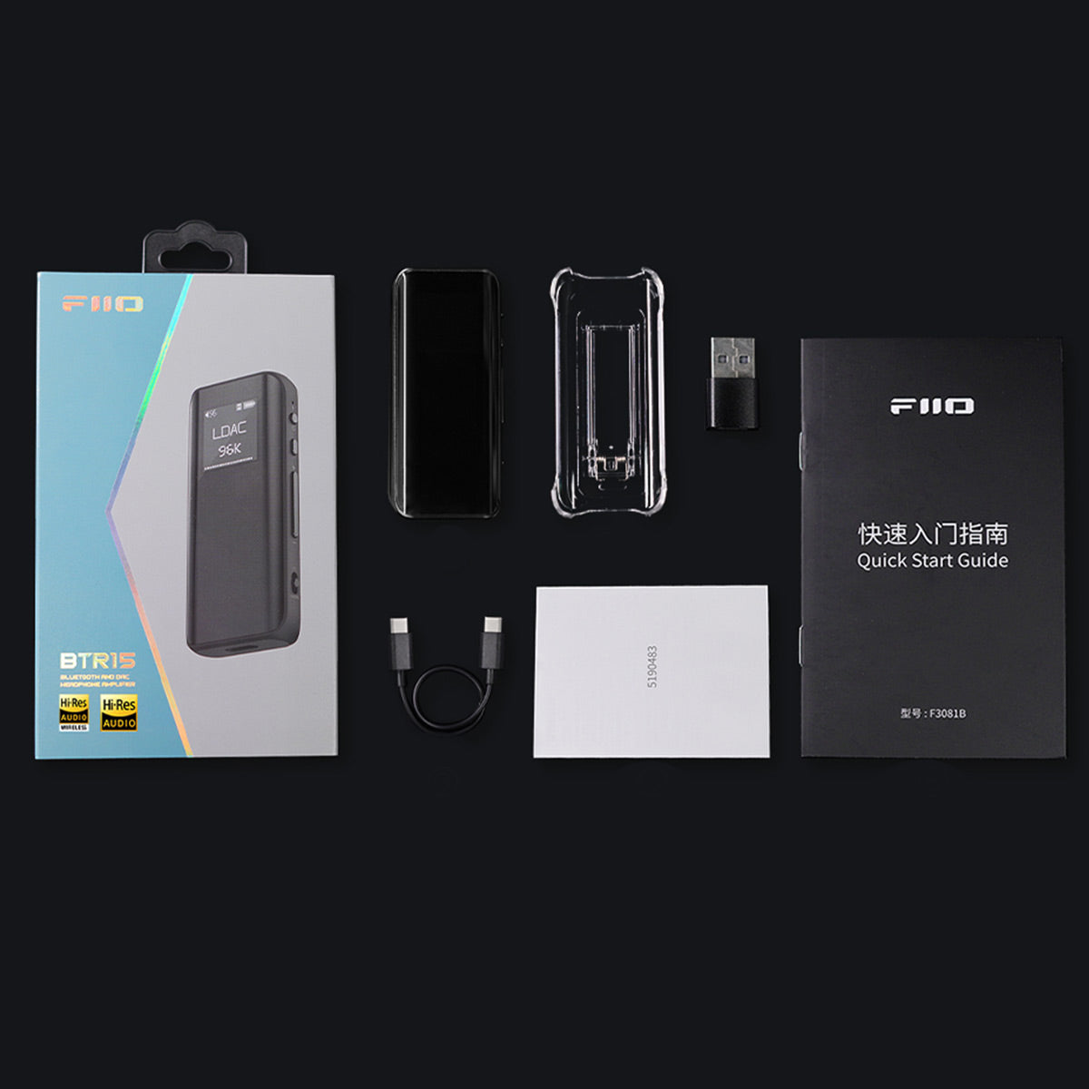 Fiio BTR 15 Amplificador de Audifonos y Dac Bluetooth Hi-Res