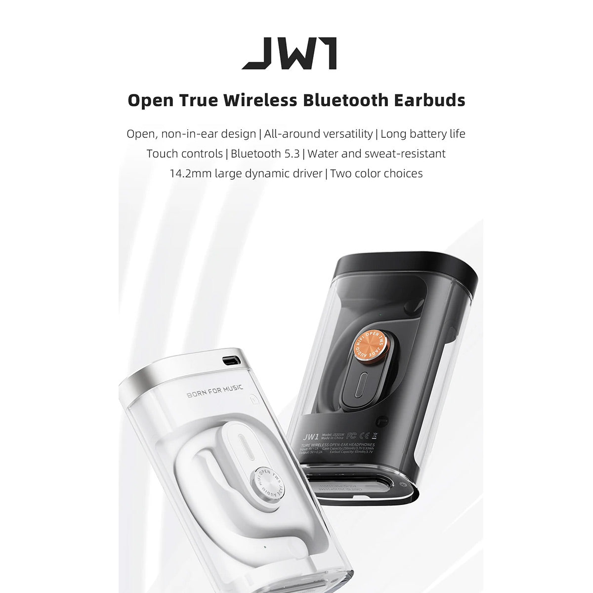 Audifonos Fiio JW1 Bluetooth True Wireless