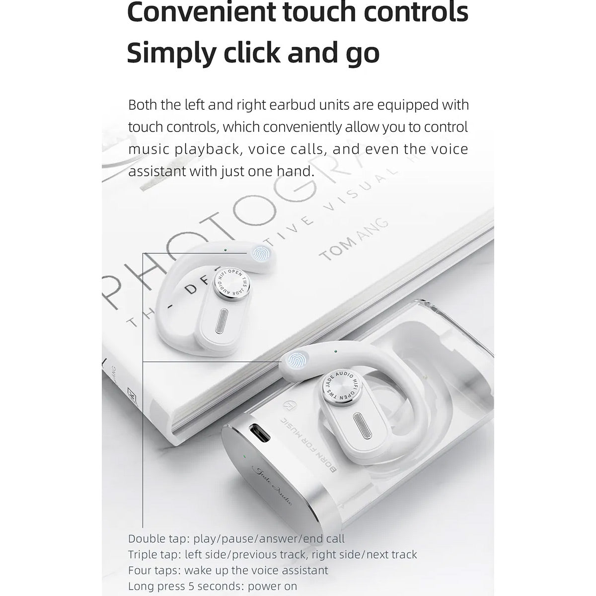 Audifonos Fiio JW1 Bluetooth True Wireless