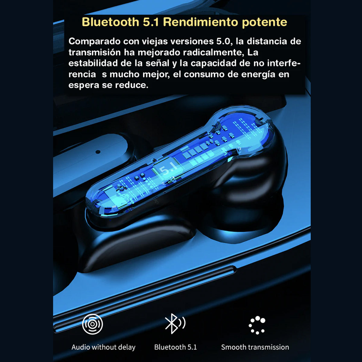 Audífonos M19 TWS Bluetooth V5.3