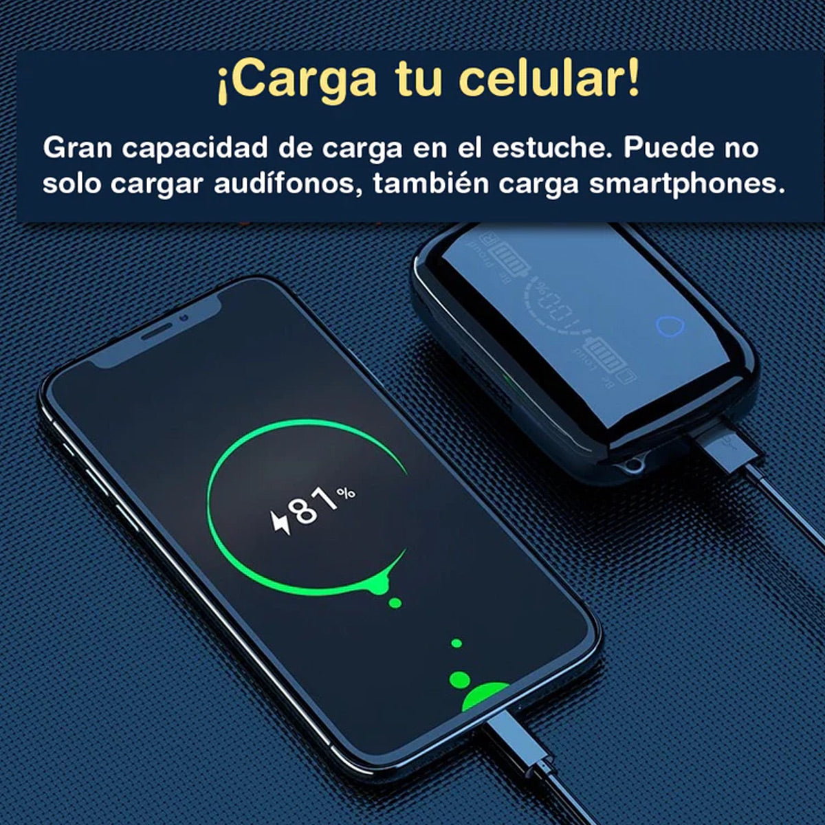 Audífonos M19 TWS Bluetooth V5.3