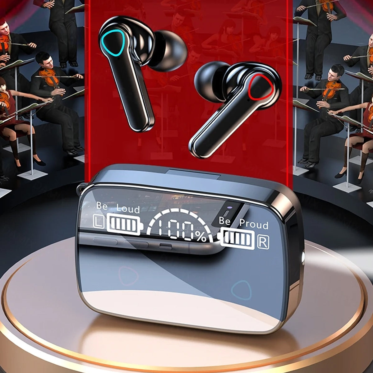 Audífonos M19 TWS Bluetooth V5.3