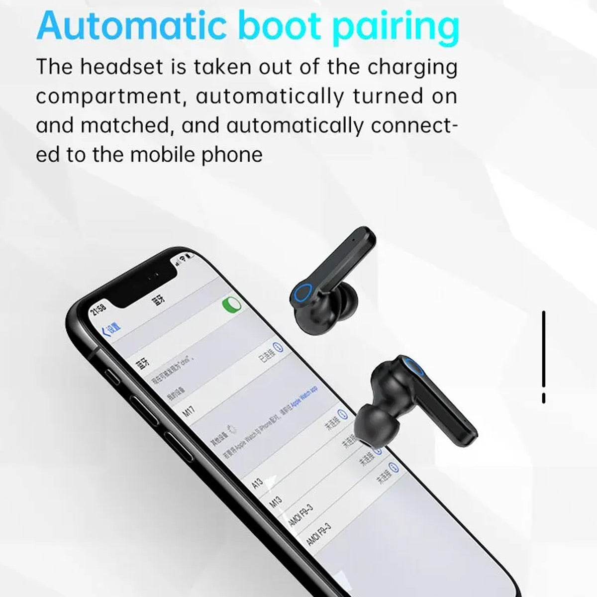 Audífonos M19 TWS Bluetooth V5.3