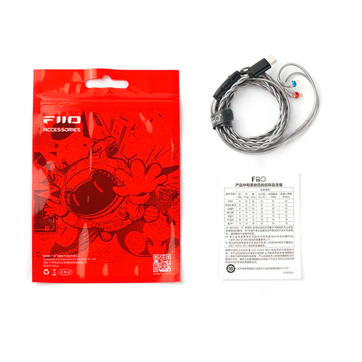 Cable de Audifonos Fiio LS-TC1 USB C a 0.78 mm