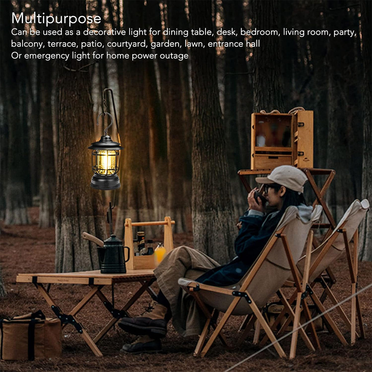 Lampara Led Linterna de Camping