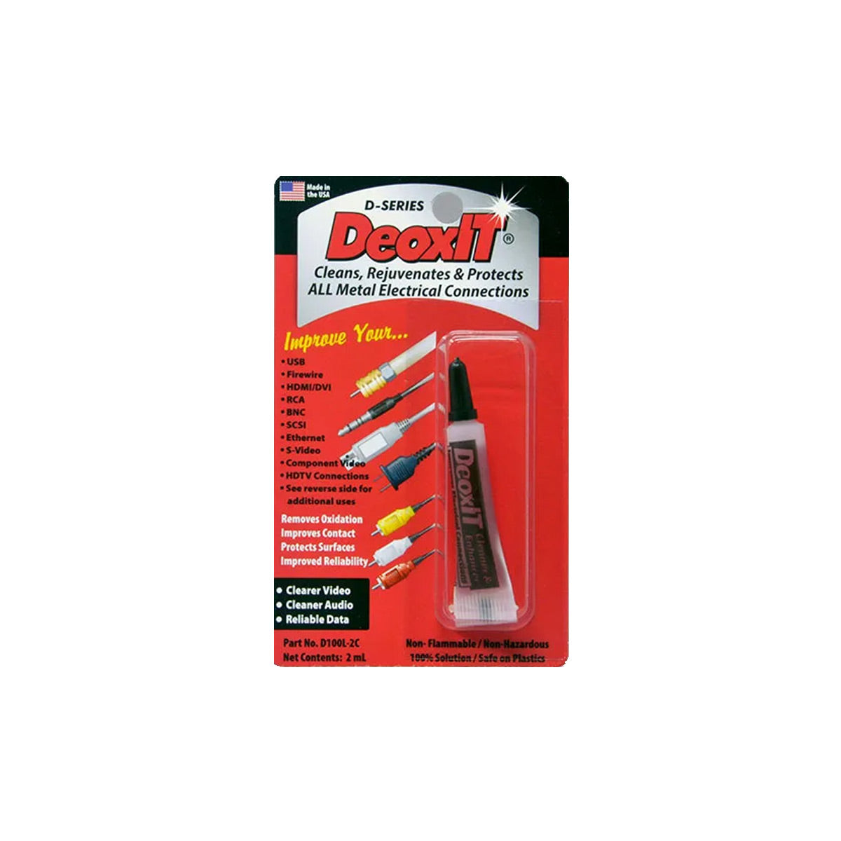 Limpiador Acondicionador de Contacto Caig DeoxIT Red