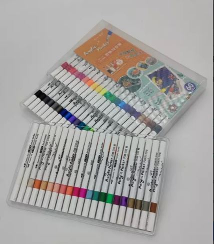 Set de 60 Rotuladores Acrilicos con estuche