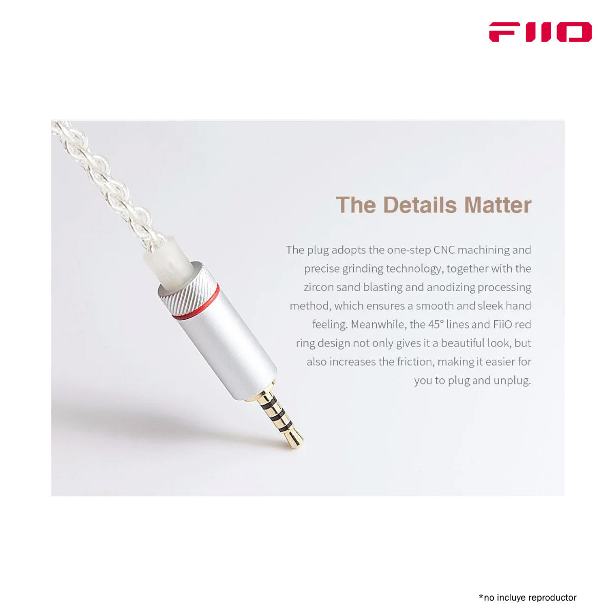 Cable de Audífonos Balanceado FiiO RC-ATHB