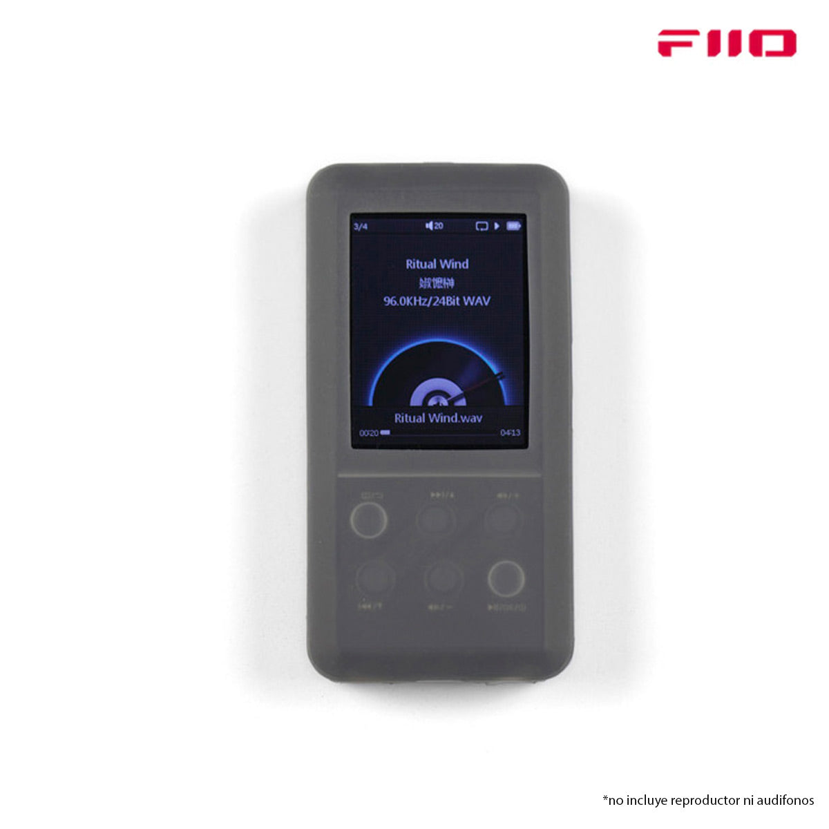 Fiio Case de Silicona HS3B para Reproductor X3 1nd Gen