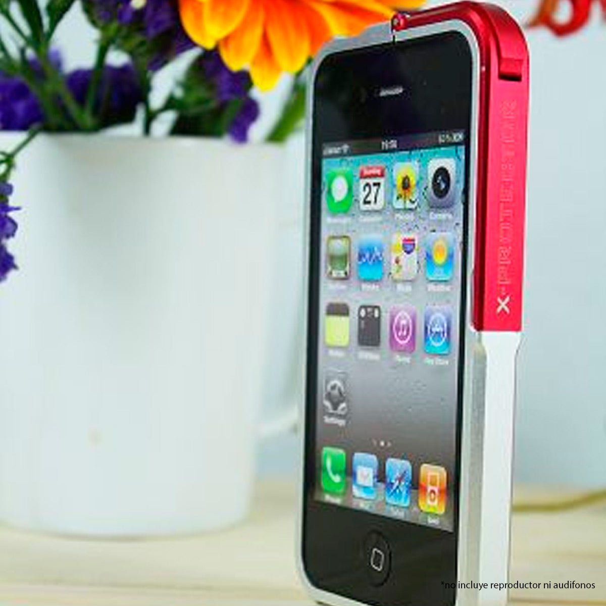 Fiio X Protector de Aluminio para iPhone 4/4S