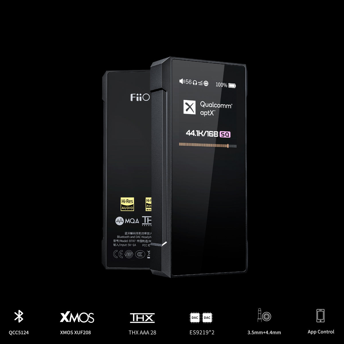 Fiio BTR7 Amplificador Bluetooth DSD
