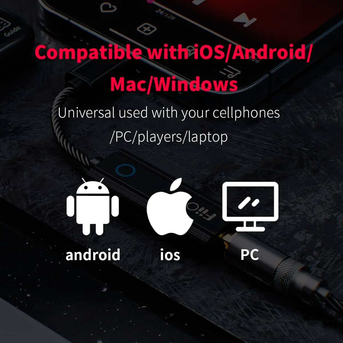 Fiio KA1 DAC y amplificador USB compacto