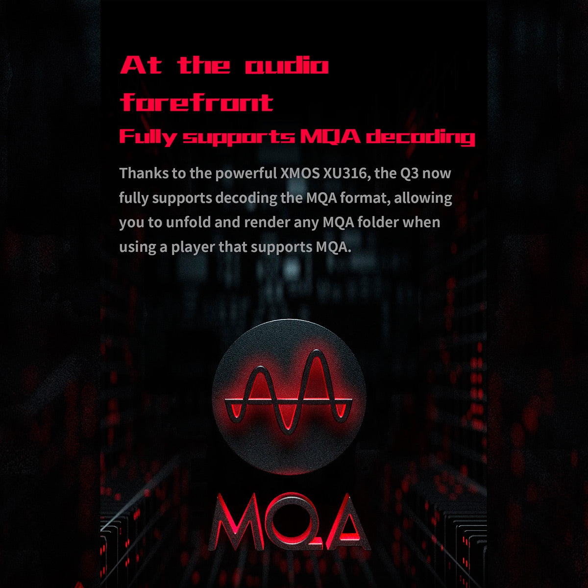 Fiio Q3s MQA Dac USB THX Amplificador Portátil