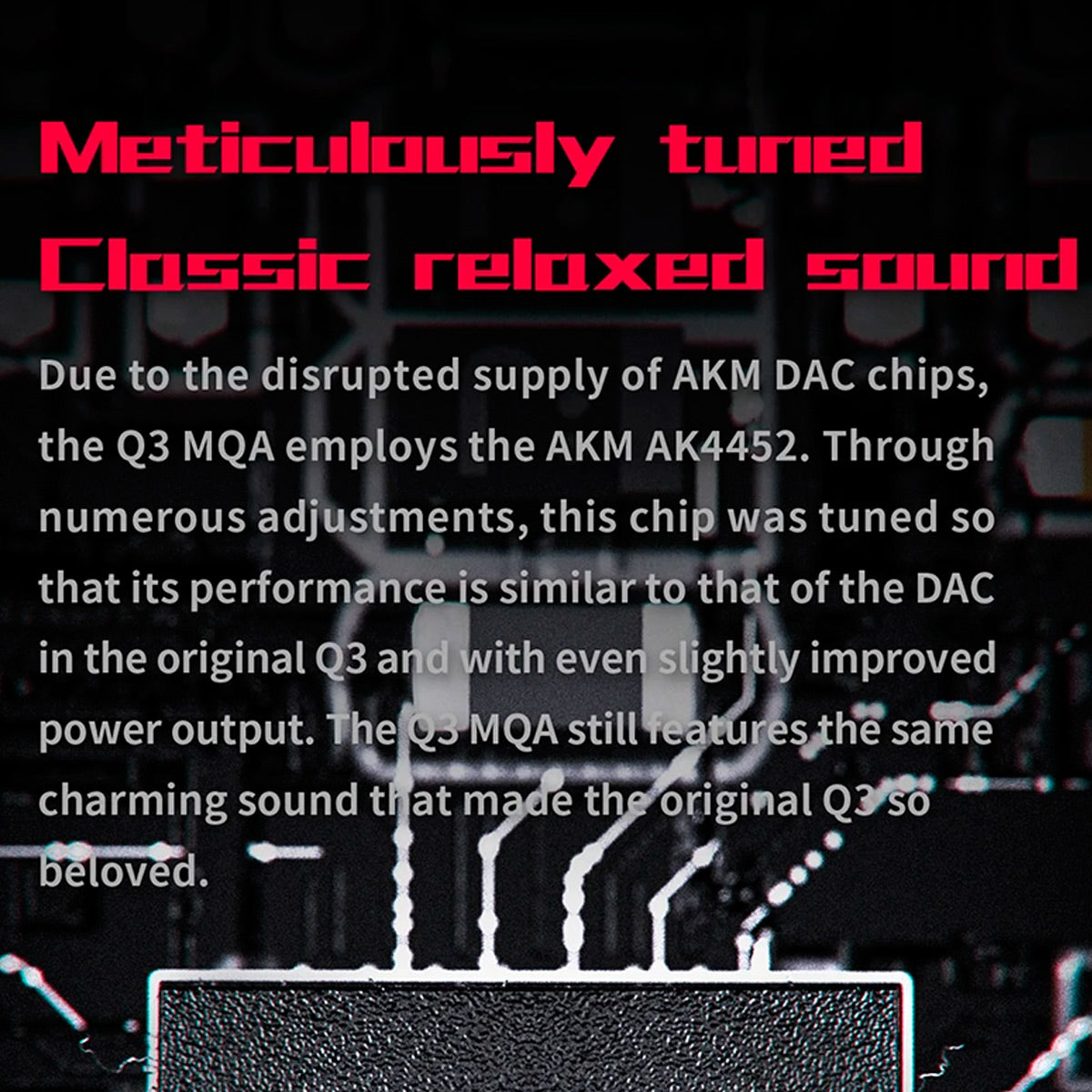 Fiio Q3s MQA Dac USB THX Amplificador Portátil