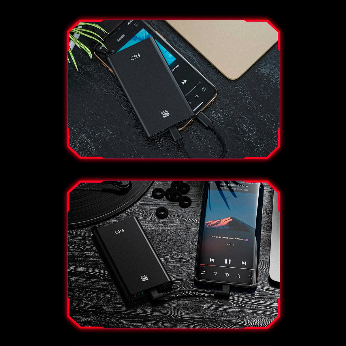 Fiio Q3s MQA Dac USB THX Amplificador Portátil