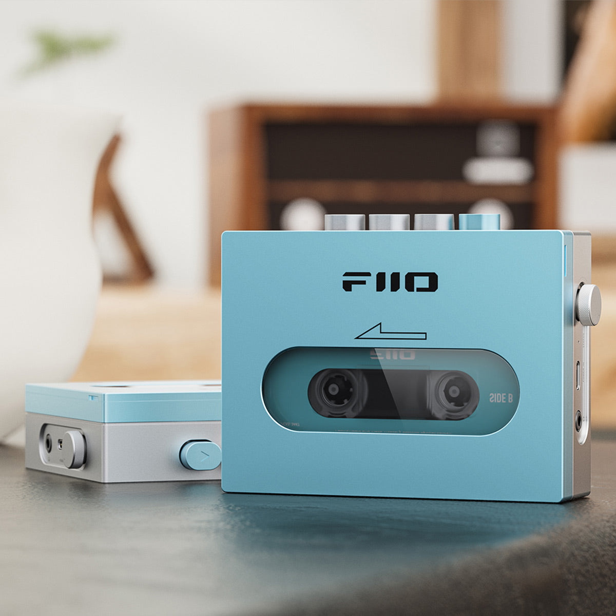 Fiio CP13 Cassette Player Portable Stereo Celeste
