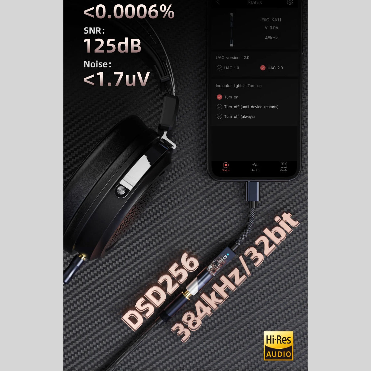 FiiO KA11 Amplificador/DAC versión USB-C