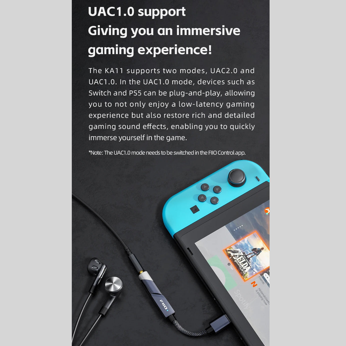 FiiO KA11 Amplificador/DAC versión USB-C