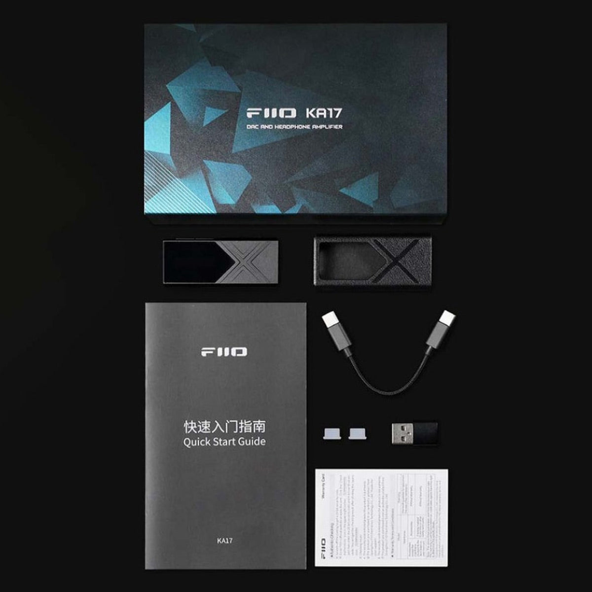 FiiO KA17 Amplificador/DAC portátil tipo dongle