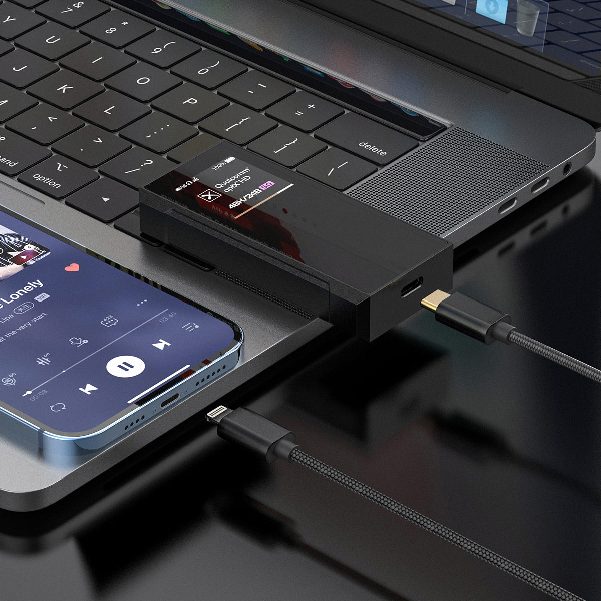 Cable Fiio LT-LC4 USB C a Lightning