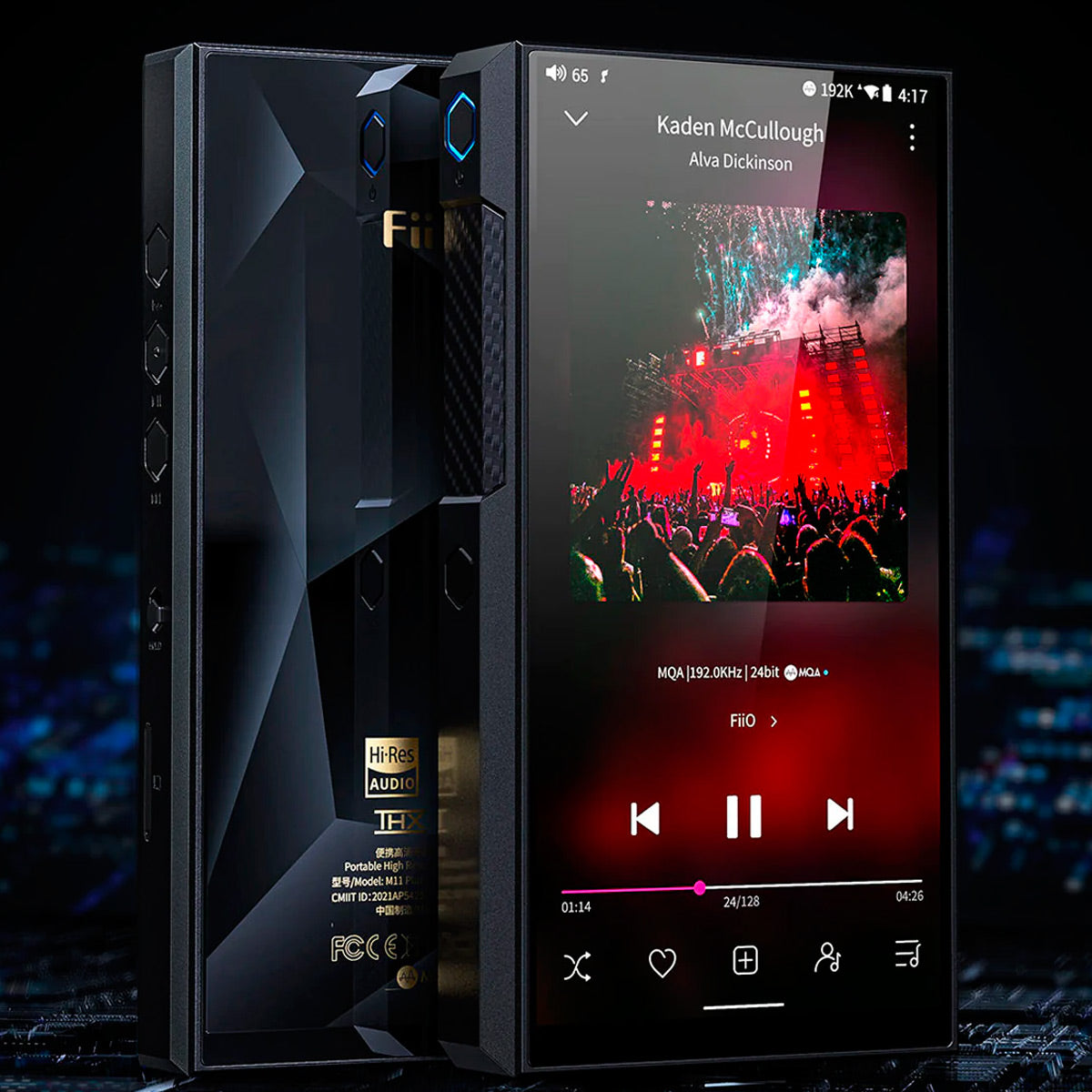 Reproductor Hi-Res Fiio M11 Plus ESS DSD MQA Bluetooth