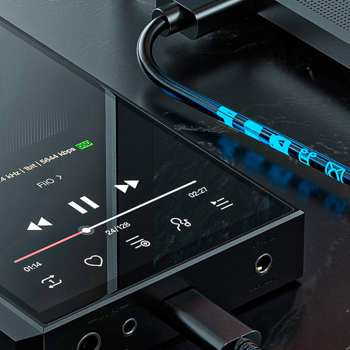 Reproductor Hi-Res Fiio M11 Plus ESS DSD MQA Bluetooth