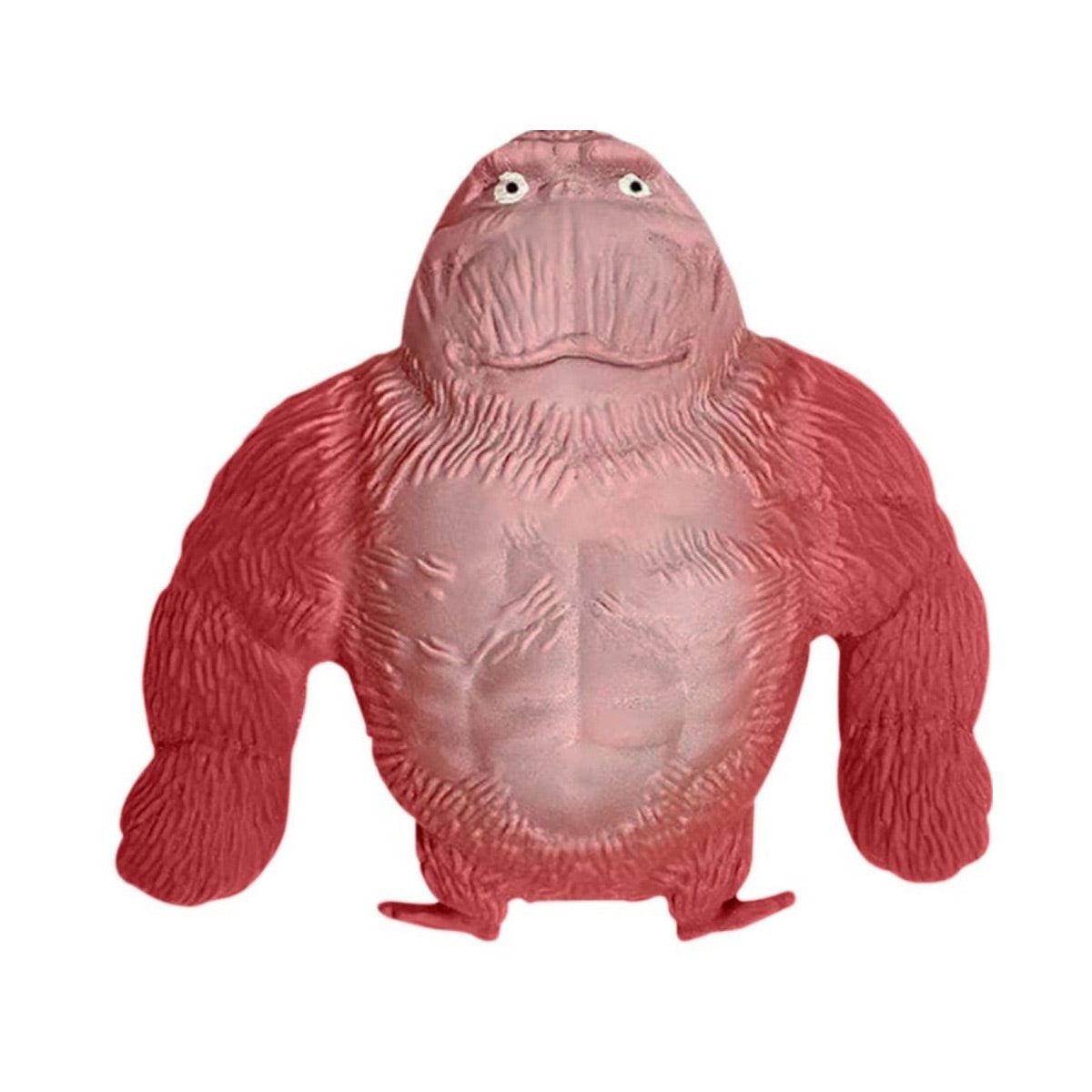 Gorila Anti Estrés Mediano Rojo