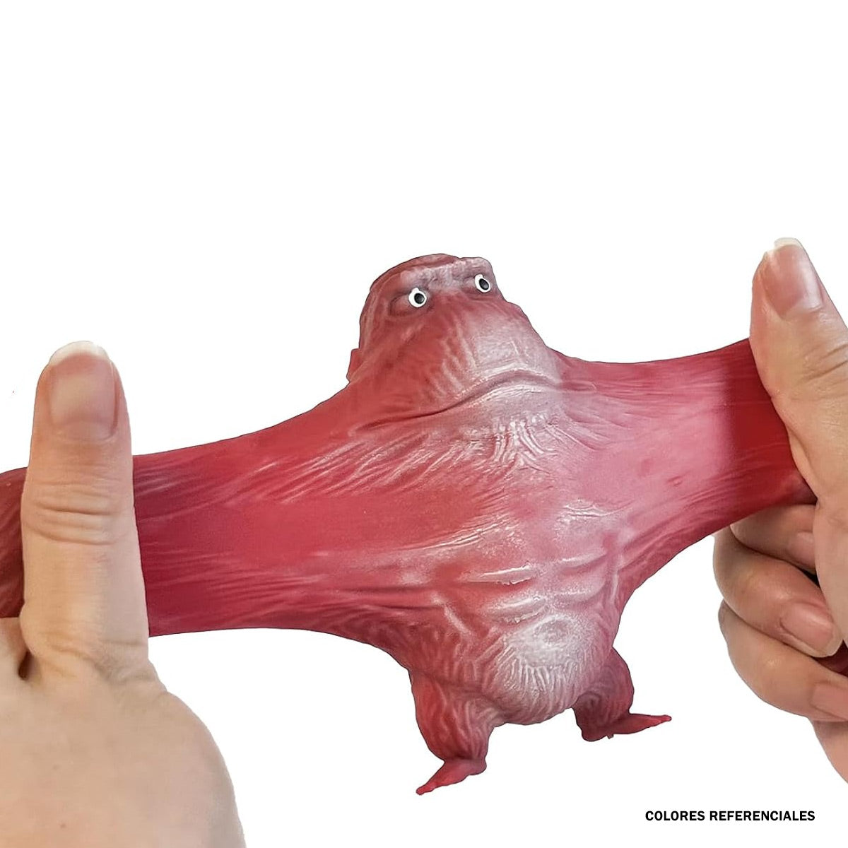 Gorila Anti Estrés Mediano Rojo