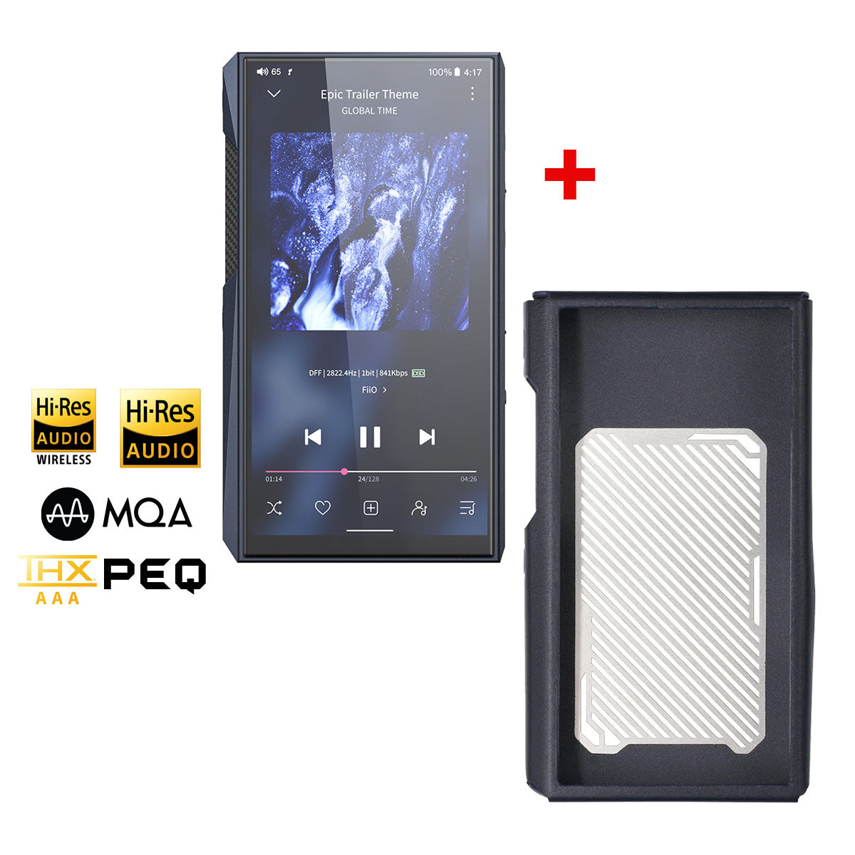 Combo Reproductor Fiio M23 + Estuche de Cuero Fiio SK-M23