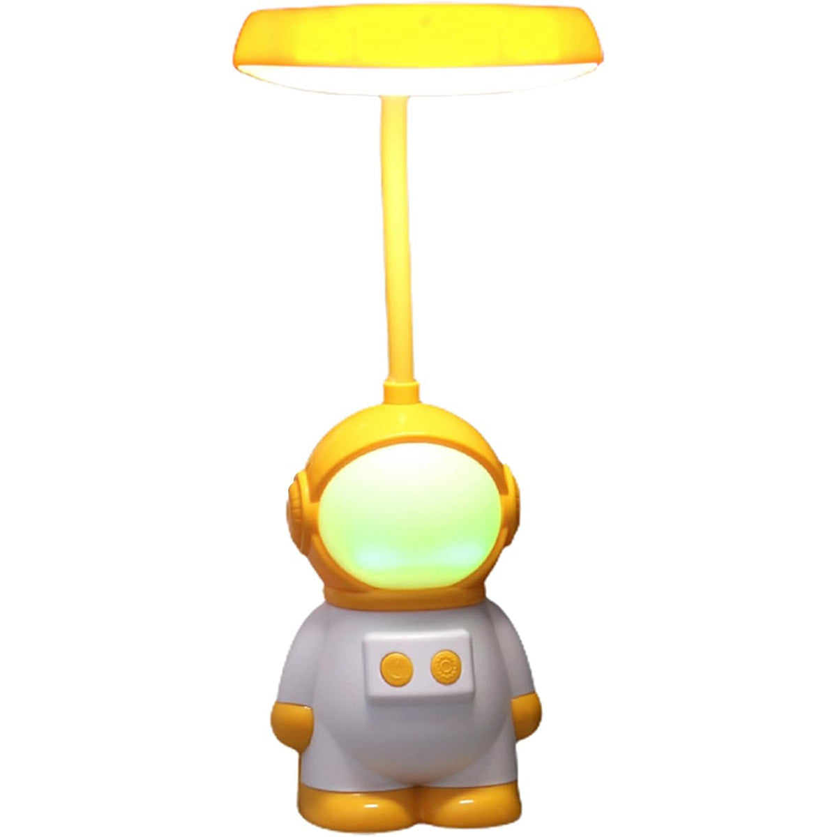 Lámpara de astronauta Led Recargable Amarilla