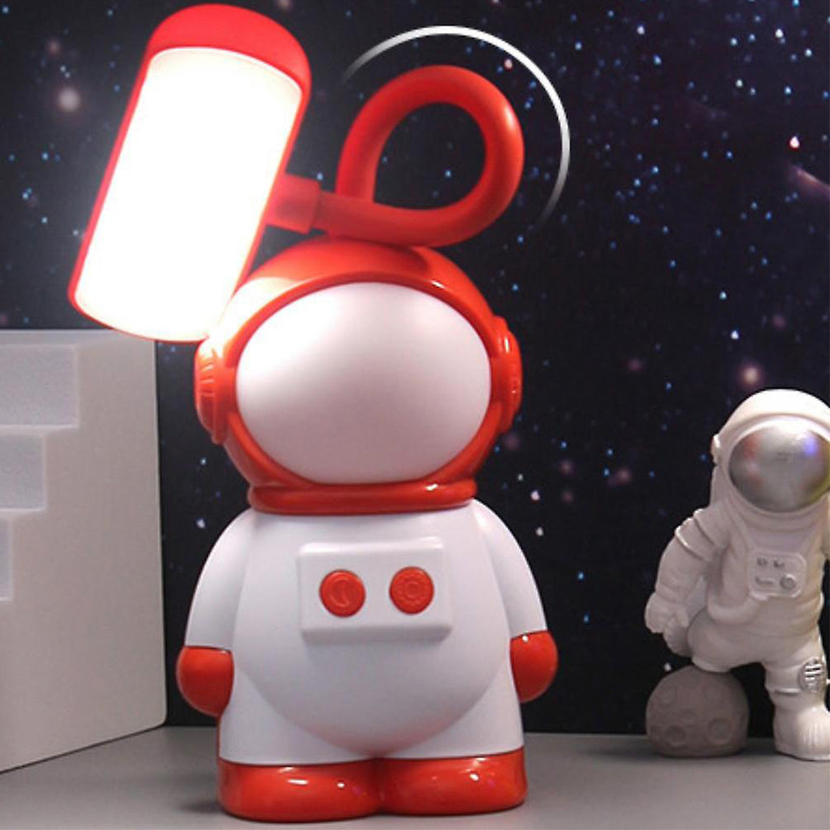 Lámpara de astronauta Led Recargable Roja