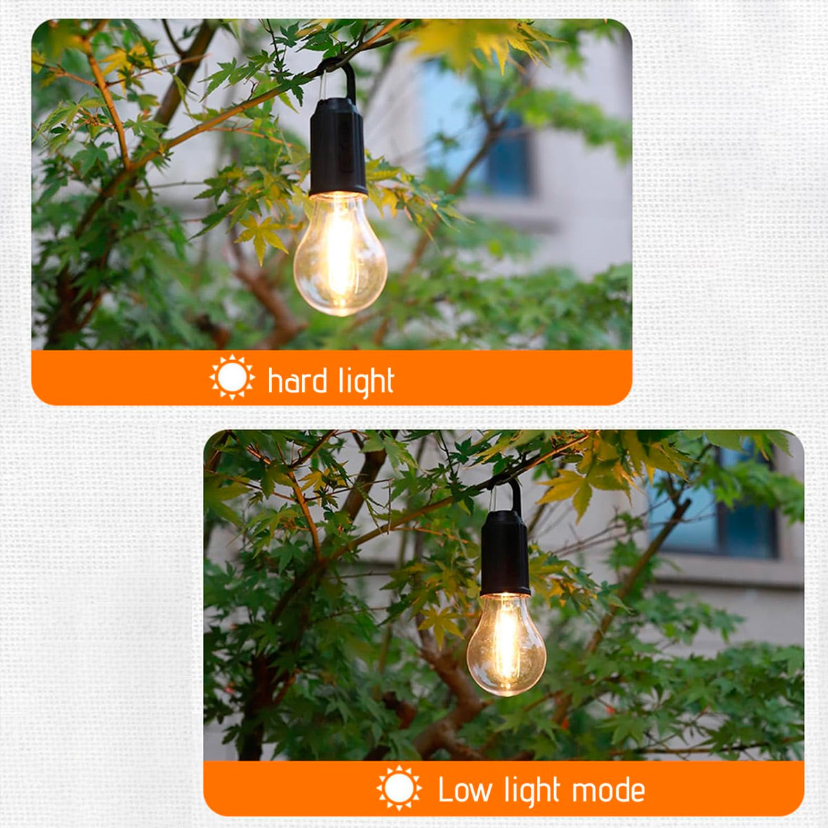 Lampara recargable Led de Alto Brillo 3 Modos -Modelo b