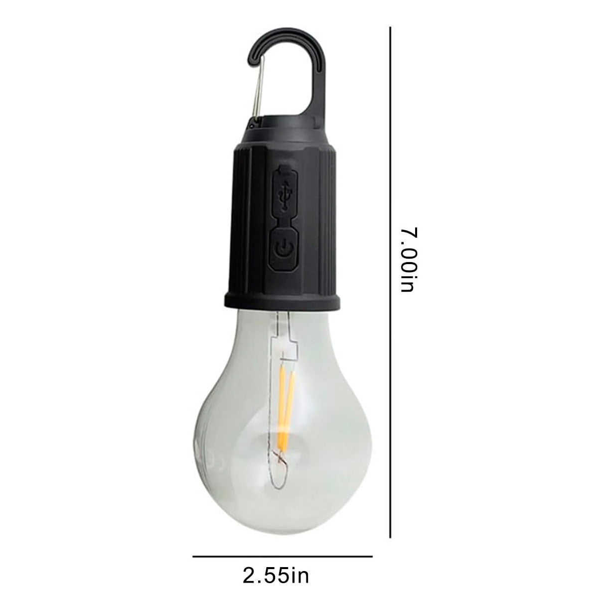 Lampara recargable Led de Alto Brillo 3 Modos -Modelo b