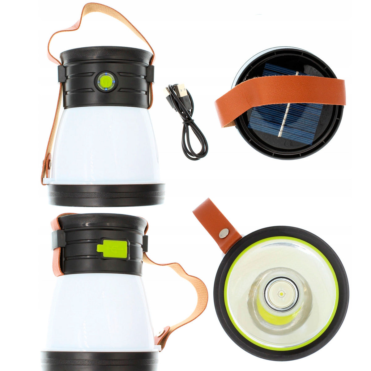 Linterna Camping Alta Potencia Powerbank LED+SMD 800 Lumenes